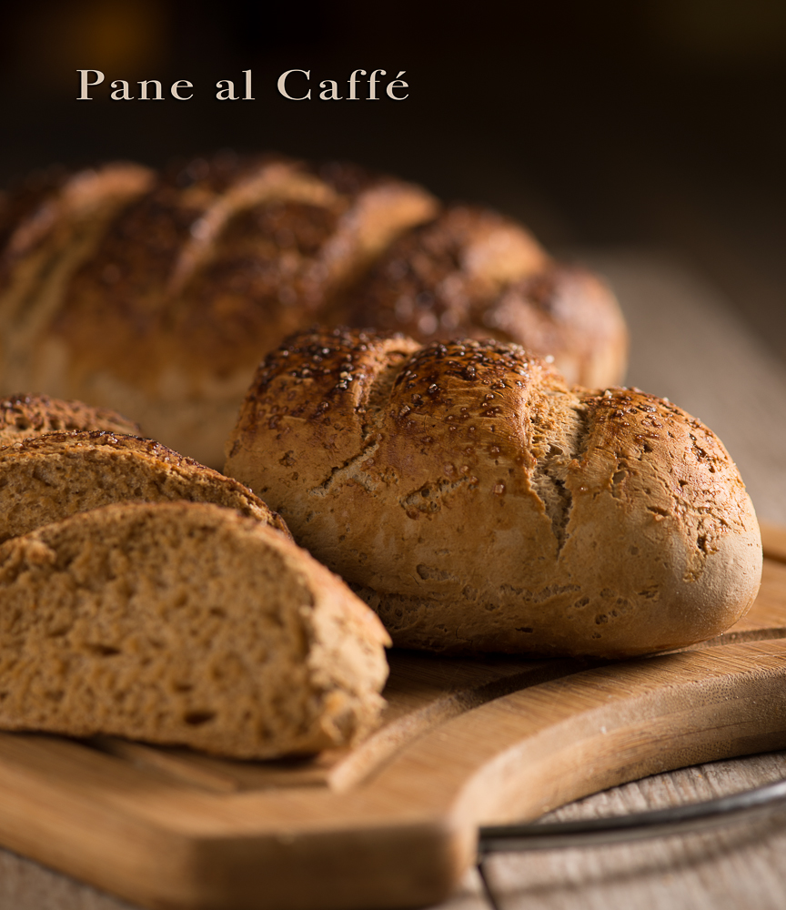 Gluten-free bread with coffee and brown sugar