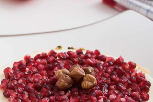  Bavarian without glutinous with dried fruit and pomegranate