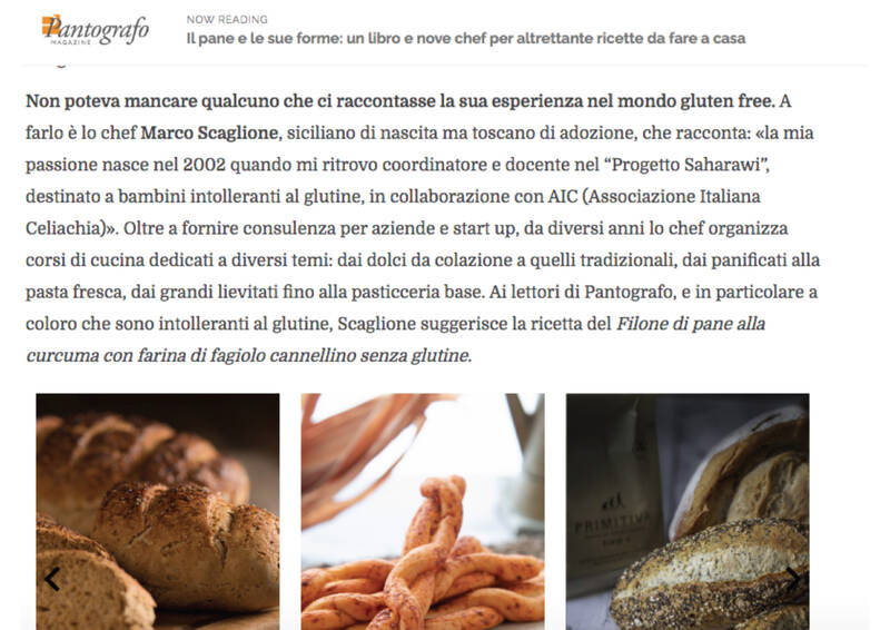 Pantografo magazine: il pane e le sue forme intervista Marco Scaglione