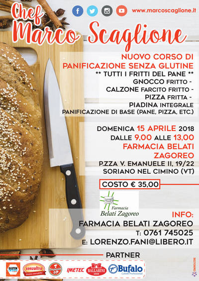 Nuovo Corso di Panificazione Senza Glutine ** Tutti i Fritti del Pane**