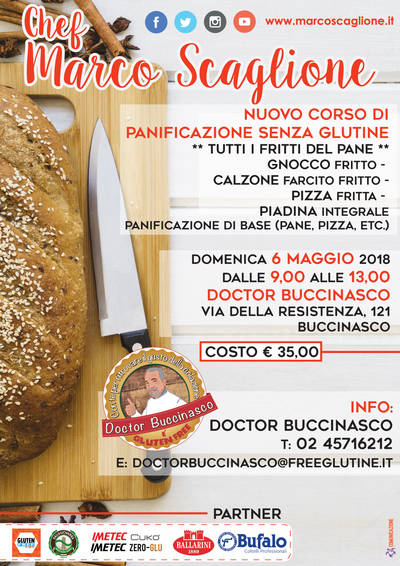 Nuovo Corso di Panificazione Senza Glutine ** Tutti i Fritti del Pane**