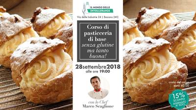 Corso Pasticceria di Base Senza Glutine 