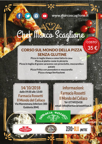 Corso sul Mondo della Pizza  Senza Glutine