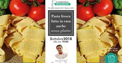 Corso senza glutine sulla Pasta fresca 