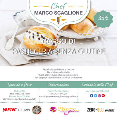 Gluten-free pastry course