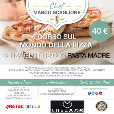 Corso sul mondo della pizza senza glutine 