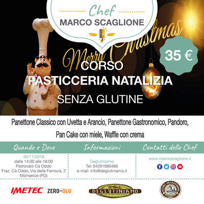 Corso di Pasticceria senza Glutine Natalizia