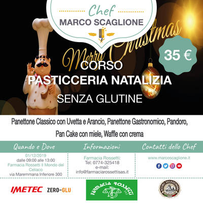 Curso de Pastelería de Navidad Gluten-free