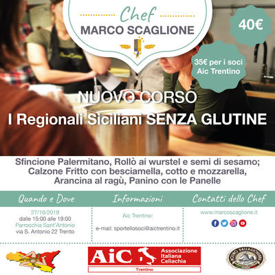 New Course I Regionali Siciliani Without gluten