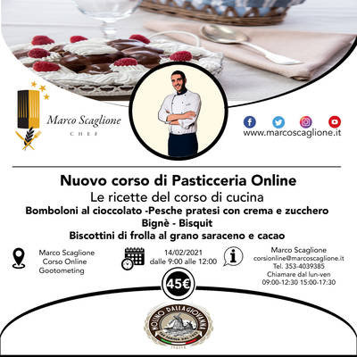 New Online Pastry Course