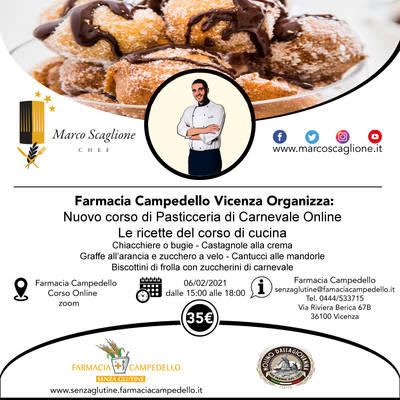 Nuevo Curso de Pastelería de carnaval