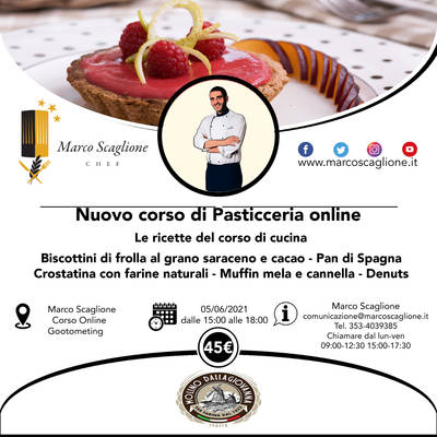 Corso di Pasticceria senza Glutine 