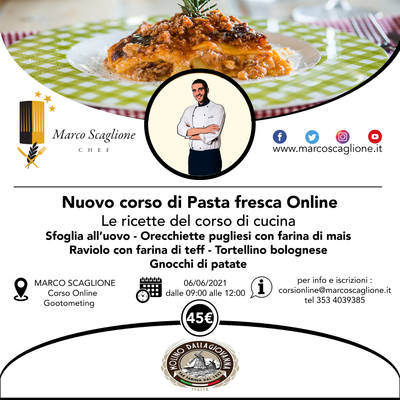 Course on Fresh Gluten-free Pasta