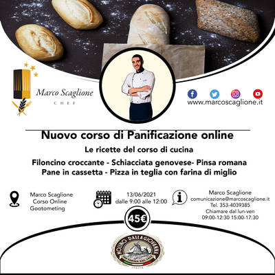 Nuovo Corso di Panificazione Senza Glutine online