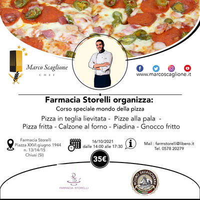 Corso speciale  sul mondo della pizza 