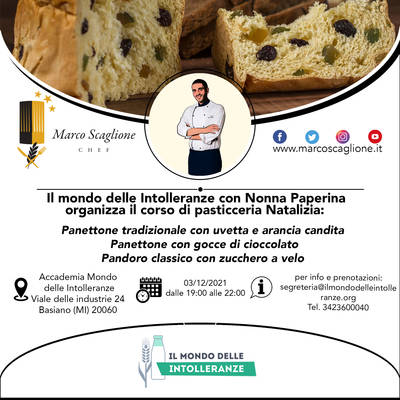 Curso de Pastelería de Navidad Gluten-free