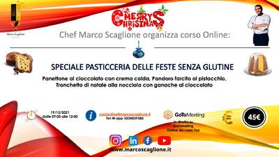 Speciale Pasticceria delle Feste Senza Glutine