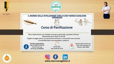 Corso di panificazione senza glutine