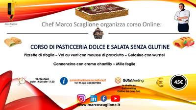 Pastry Course La Pasta Sfoglia gluten free