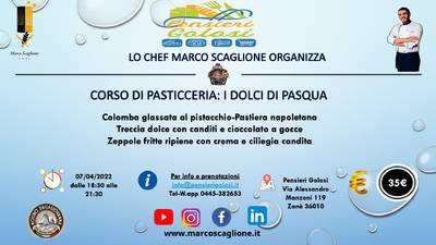 Nuovo Corso di pasticceria di Pasqua senza glutine