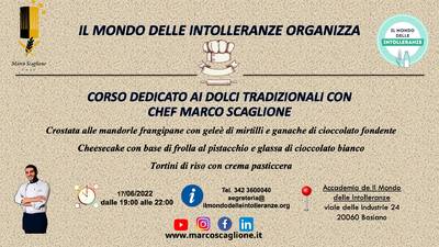 Corso di pasticceria con dolci tradizionali