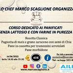 Corso di panificazione con farine in purezza senza glutine e senza lattosio