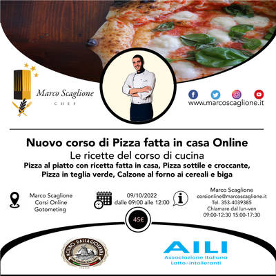 New course dedicated to gluten-free pizza