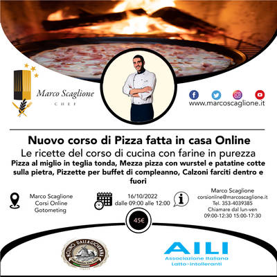 New course dedicated to gluten-free pizza