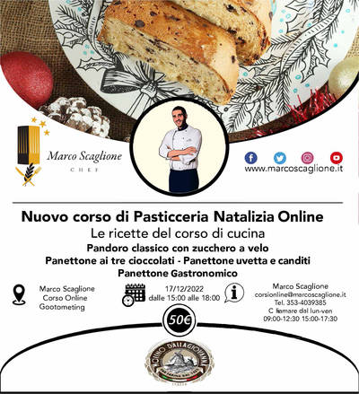 Corso di Pasticceria senza Glutine Natalizia