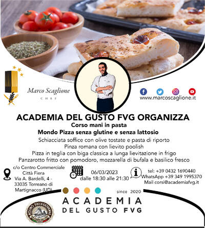 Speciale corso il mondo della pizza senza glutine