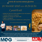 Corso di cucina per panificati senza glutine