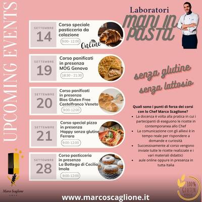 Calendario eventi settembre