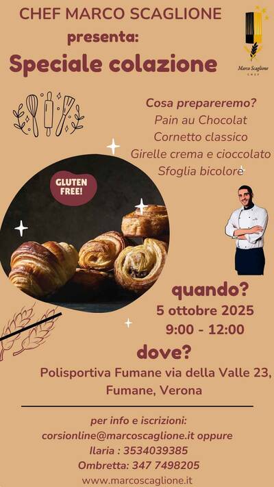 Laboratorio mani in pasta Speciale dolci da colazione