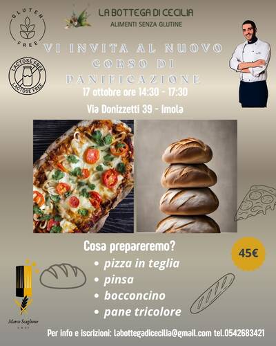 Laboratorio mani in pasta di panificazione