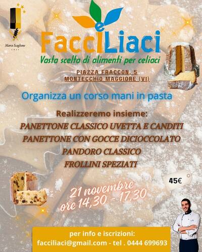 Laboratorio di pasticceria Natalizia