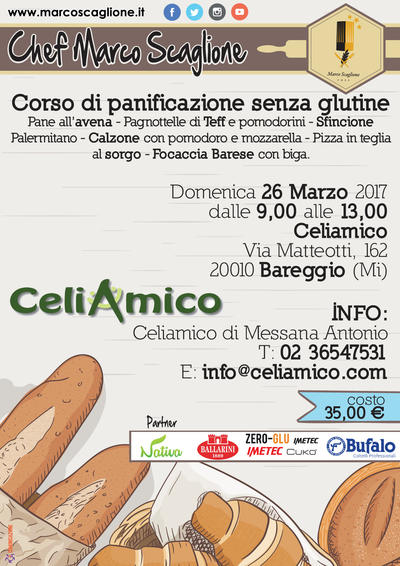 Corso di Panificazione Senza Glutine