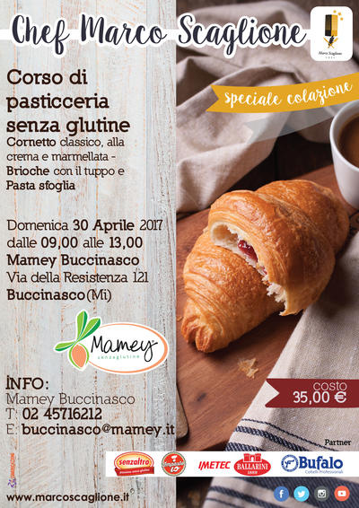 Corso di Pasticceria Senza Glutine