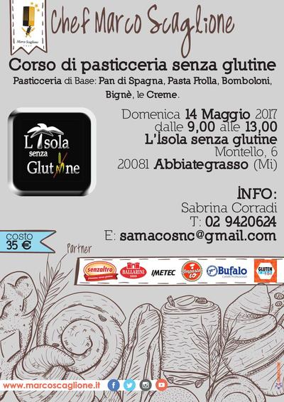 Corso di Pasticceria Senza Glutine