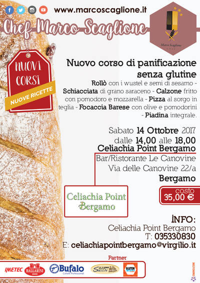 Nuovo Corso di Panificazione Senza Glutine