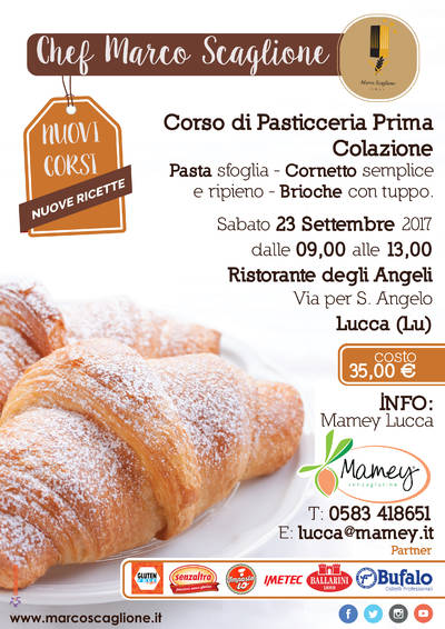 Corso di Pasticceria Prima Colazione