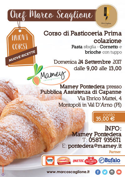 Corso di Pasticceria Prima Colazione