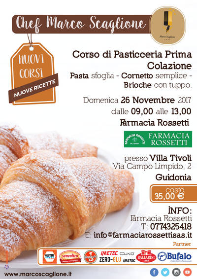 Corso di Pasticceria Prima Colazione