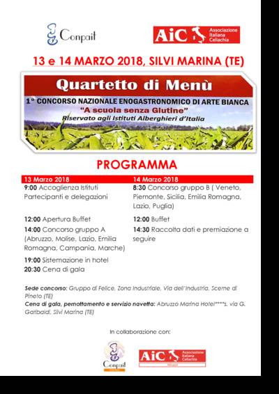 Quartetto di Menù 