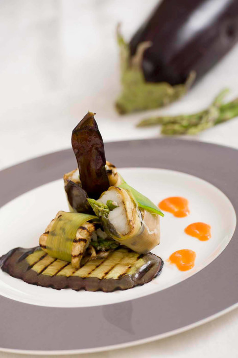Involtini di melanzana ripieni di baccalà senza glutine