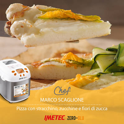 Pizza Senza Glutine Croccante Con Farina Quinoa E Teff Marco Scaglione