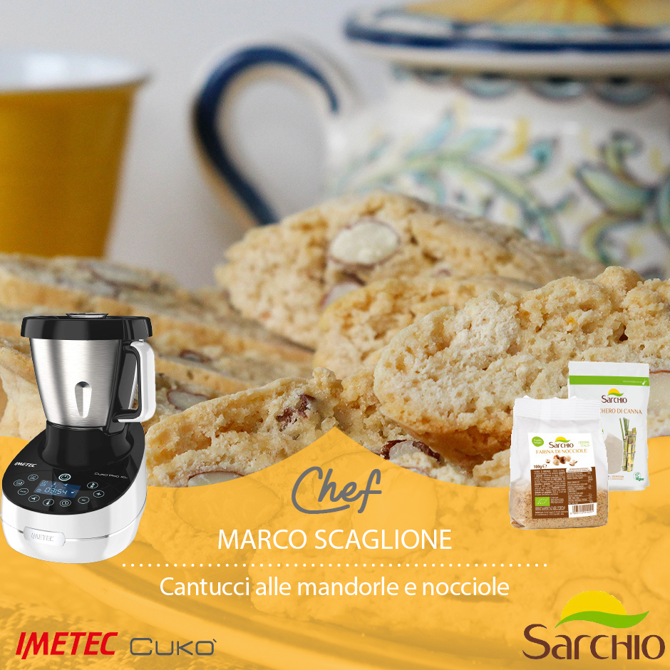 Cantucci senza glutine alle mandorle e nocciole