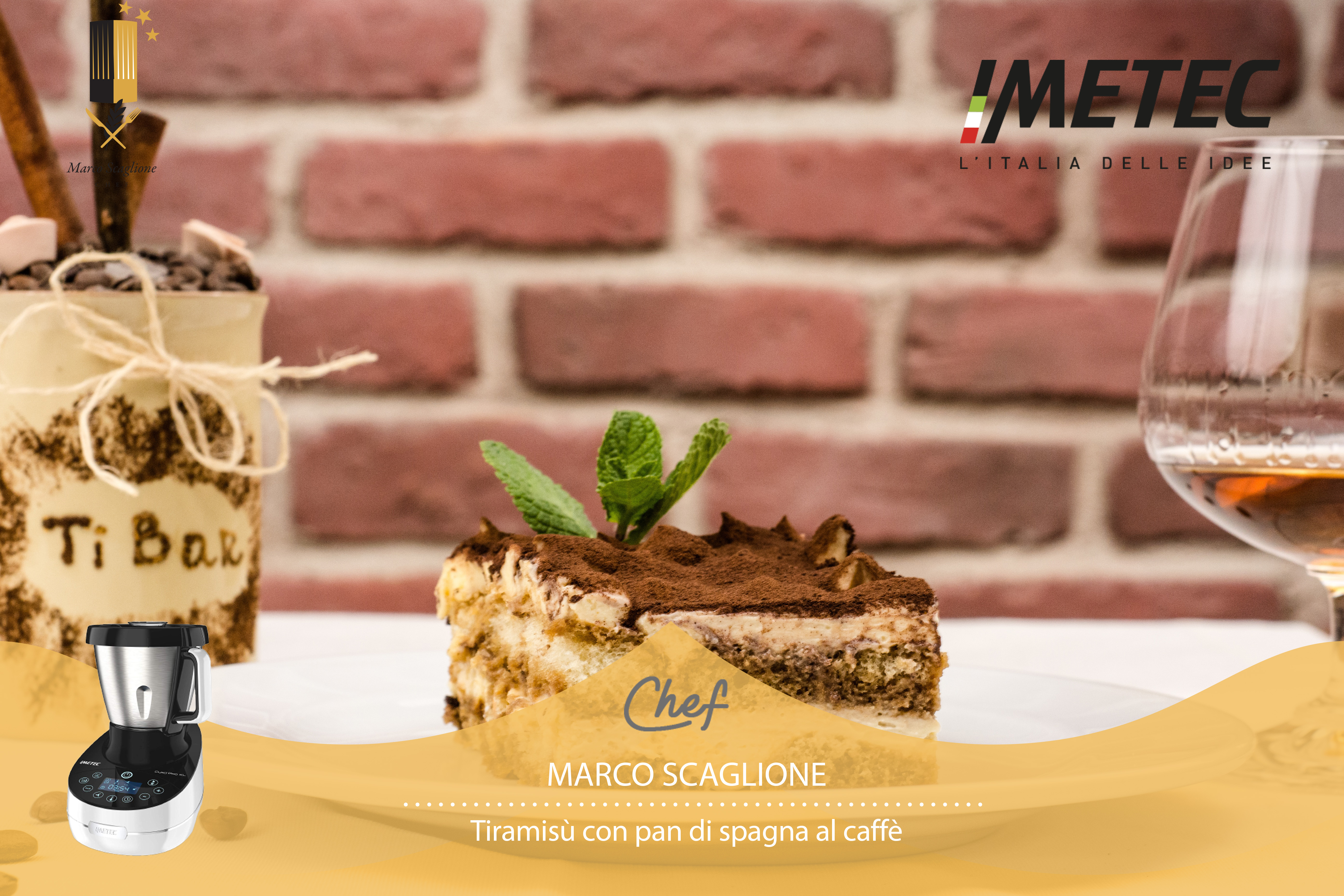 Tiramisú sin gluten con Pan de España al café