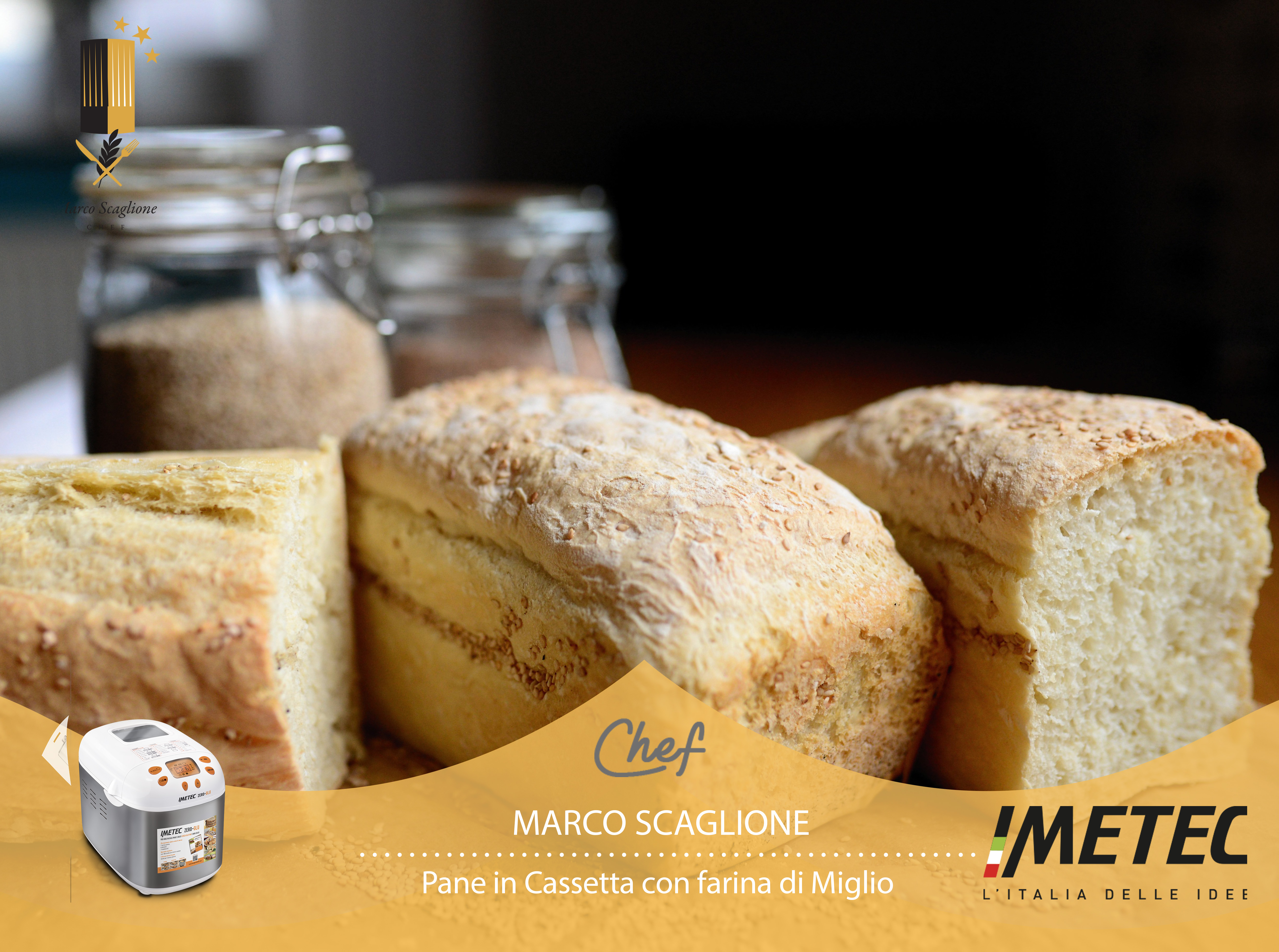 Pane con farina di sorgo - CucinoIo