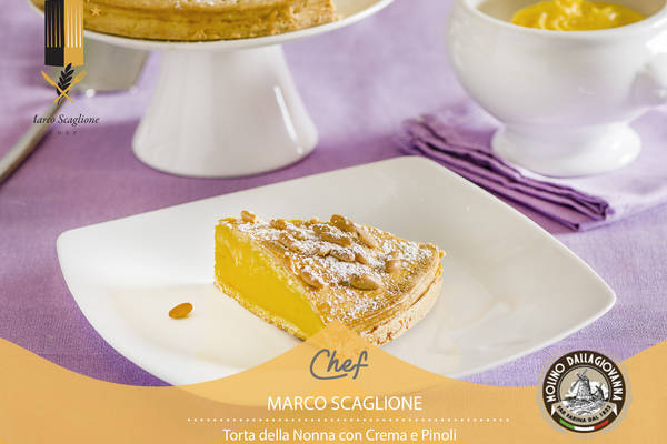 Torta della Nonna senza glutine