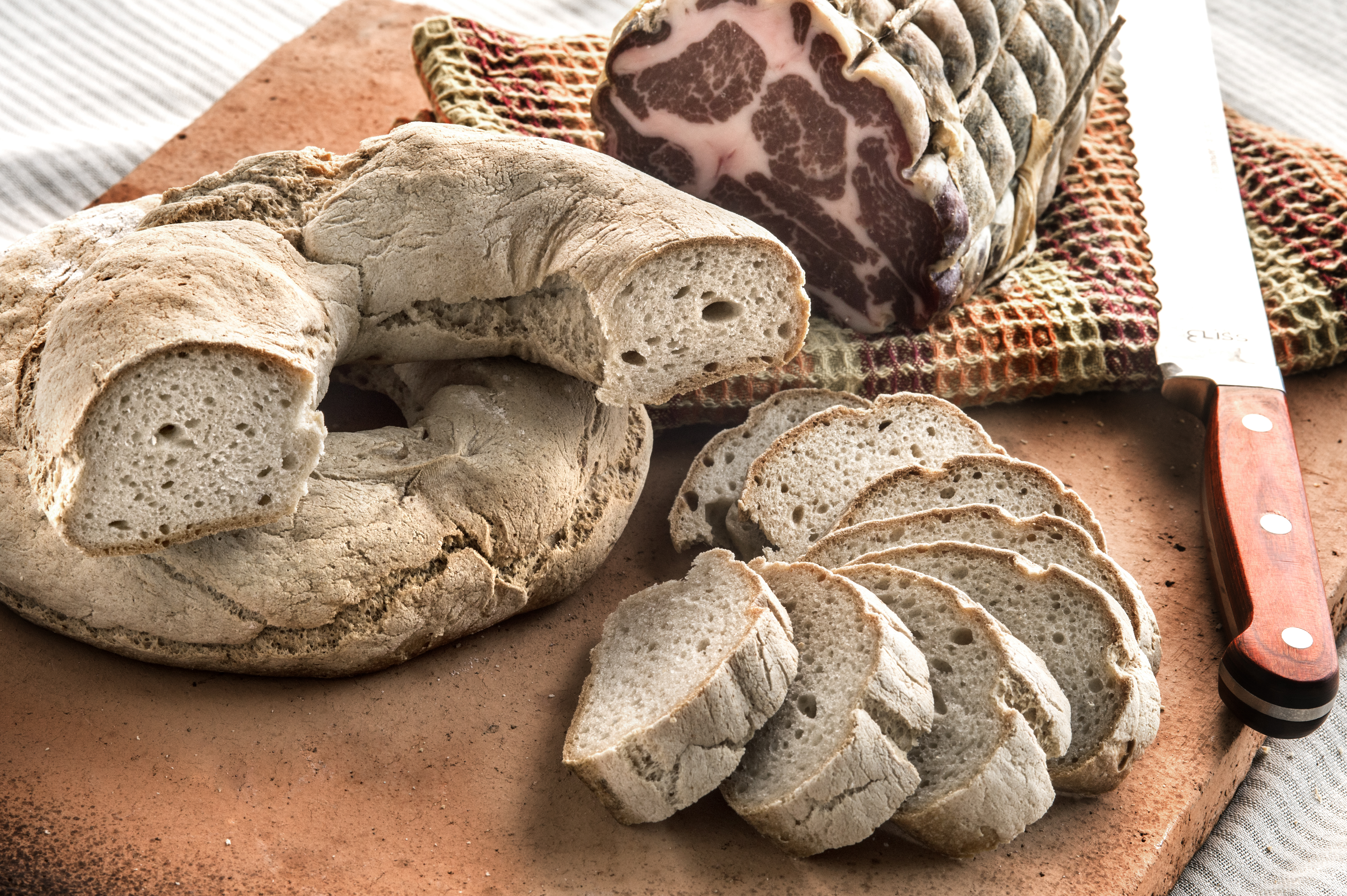 Rosquilla de pan de teff sin gluten